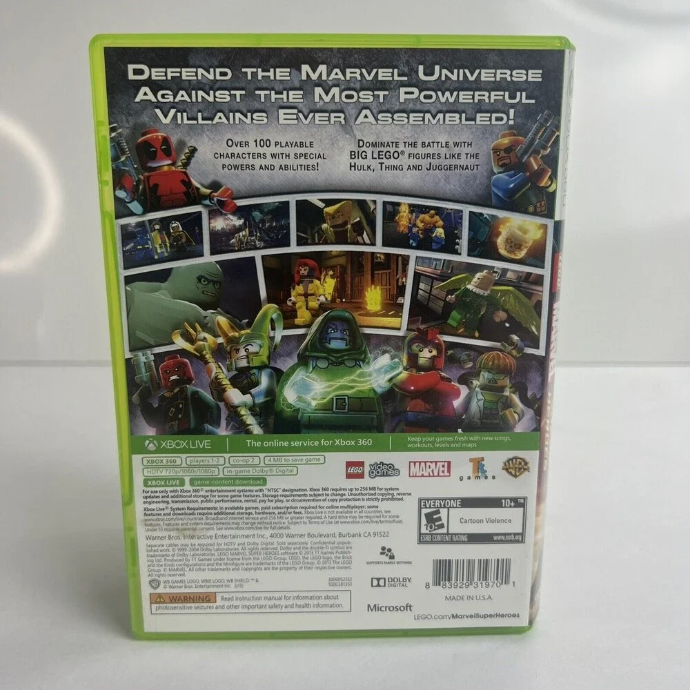 Microsoft lego marvel